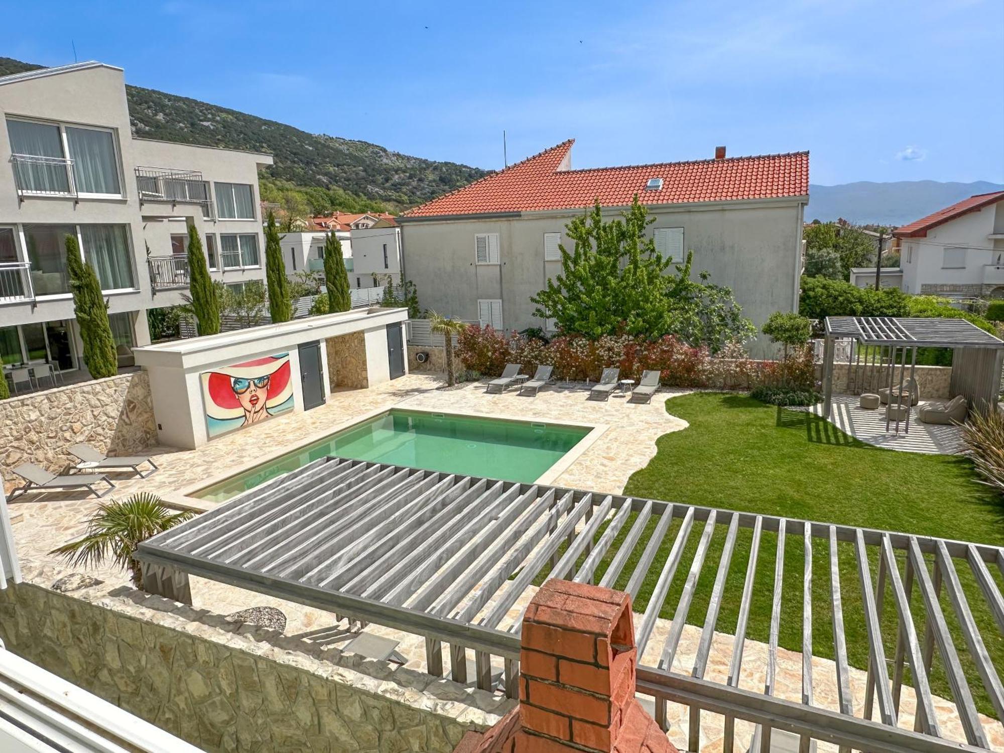 Apartment Baska Bestand Exterior foto